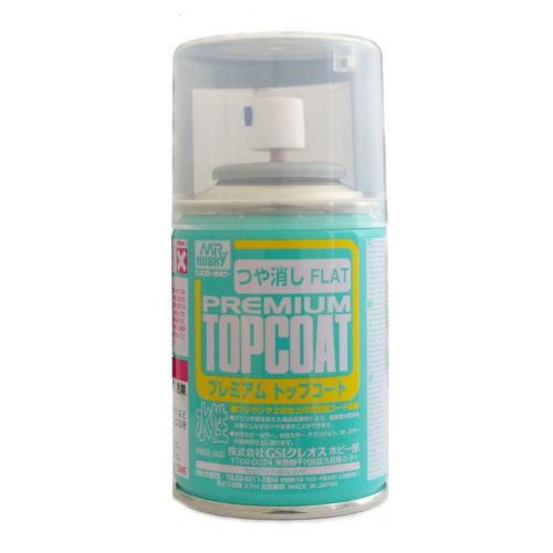 Mr Hobby Mr Premium Topcoat Flat Spray B603