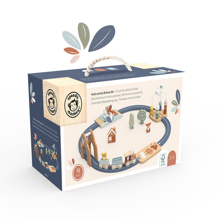 Multi-Activity Railway Set - Babies in Bloom