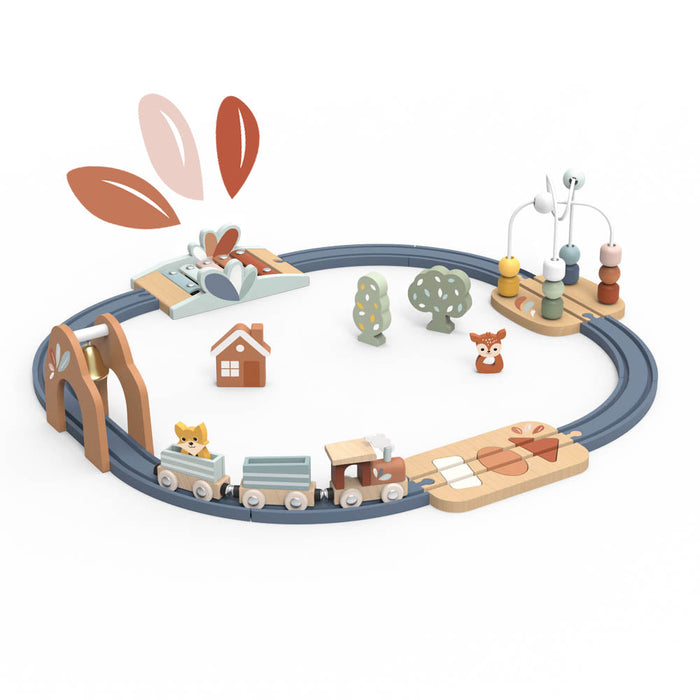 Multi-Activity Railway Set - Babies in Bloom