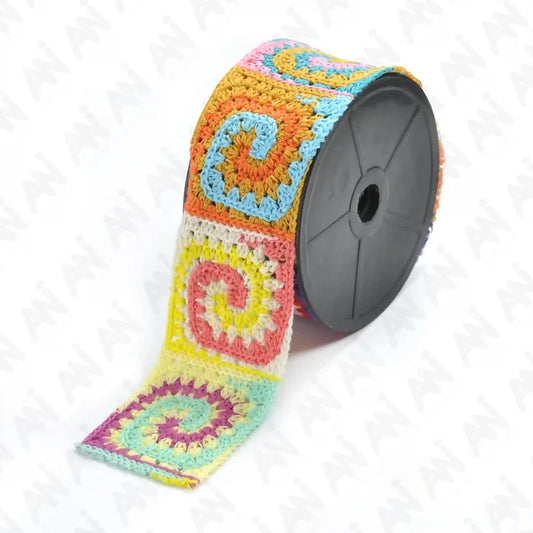Multicolor Crochet Lace