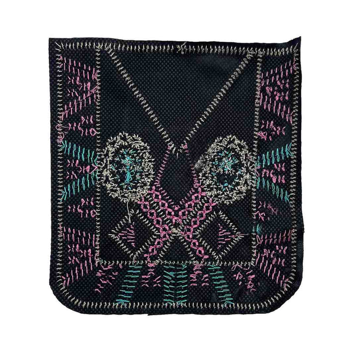 Premium multicolor floral style ethnic neckline by Ani Accessories with intricate embroidery for dresses and kurti wear