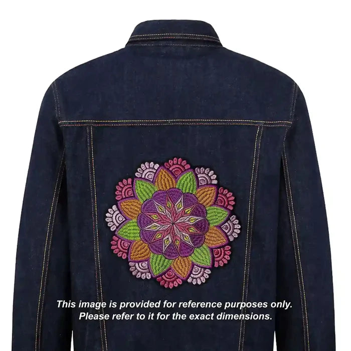 Multicolor Floral Style Hot-Fix Patch