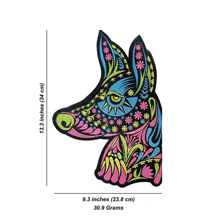 Multicolor Fox Patch