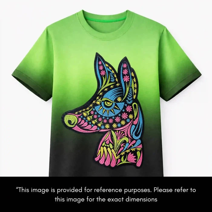 Multicolor Fox Patch