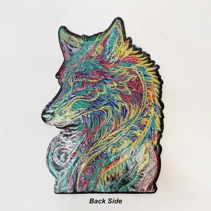 Multicolor Hotfix Wolf Patch | SKU_P-1