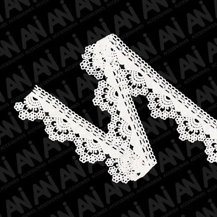 Multiple Flower Sequins Lace Design | 2 Meter