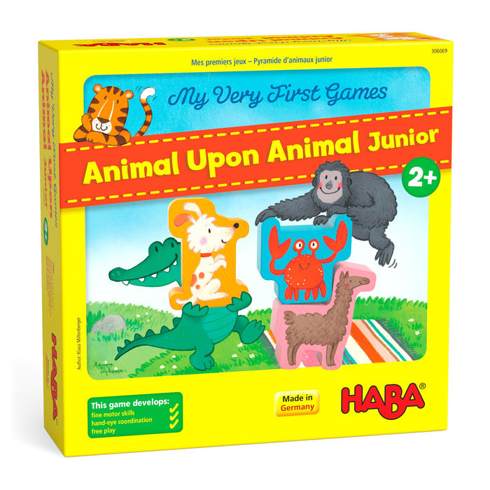 My Very First Games - Animal Upon Animal Junior - Babies in Bloom