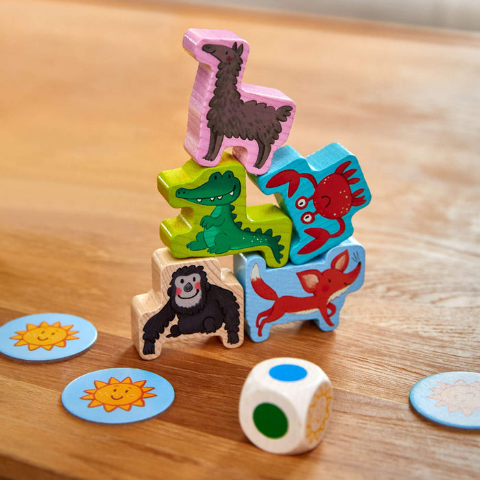 My Very First Games - Animal Upon Animal Junior - Babies in Bloom