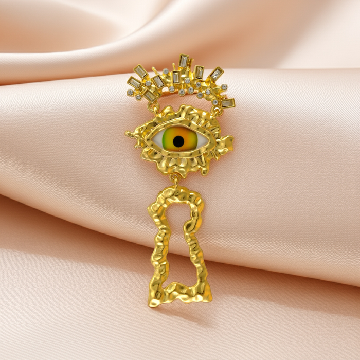 Mystic Eye Brooch Pin