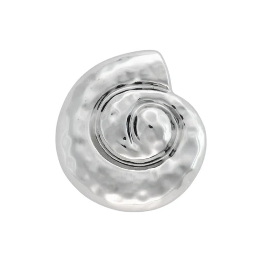 Buy Now Ani Accessories Nautilus Shell Buckle/Button – (XL Size) zooming image in the white background.