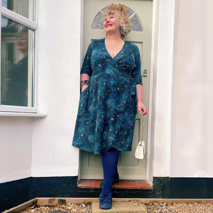 Nebula Wrap Dress