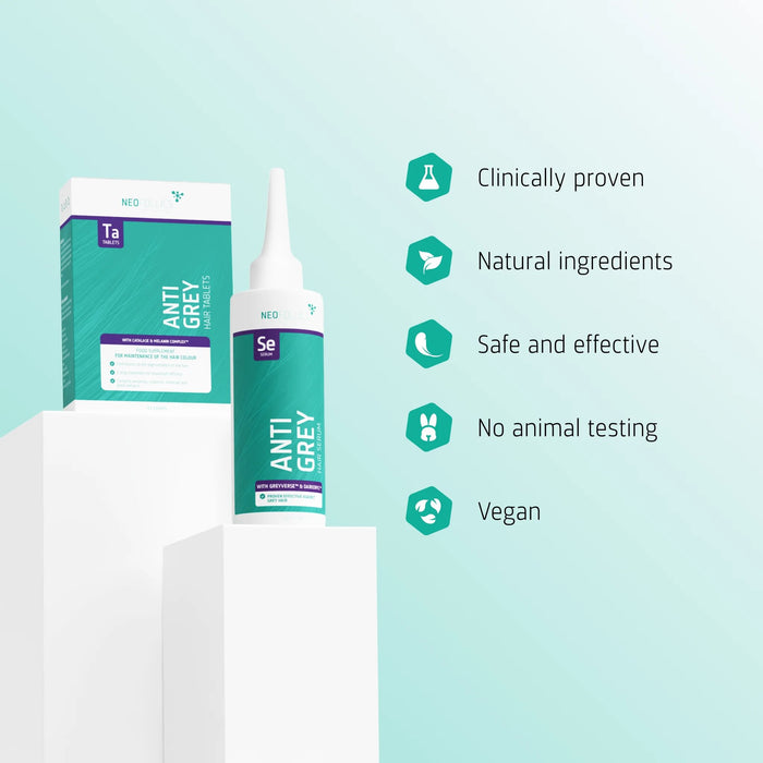 Neofollics Anti Grey Serum + Tablets