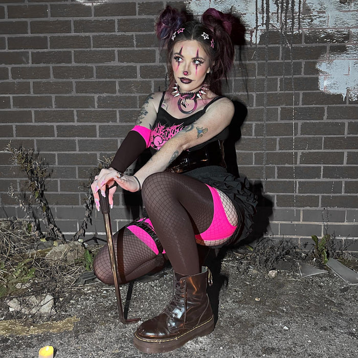 Neon Mock Garters - Totally Bitchin