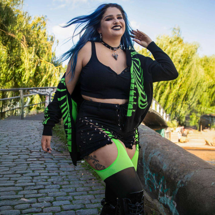 Neon Mock Garters - Wicked
