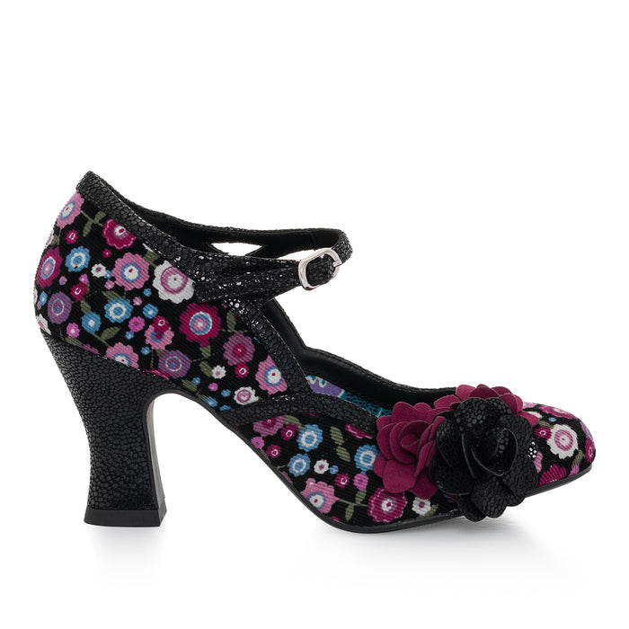 Nina (Black Floral)