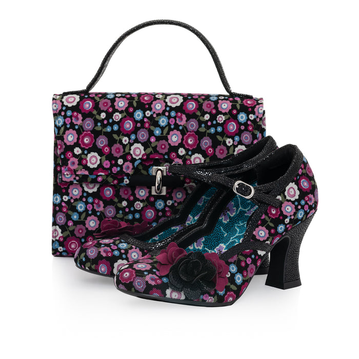 Nina (Black Floral)