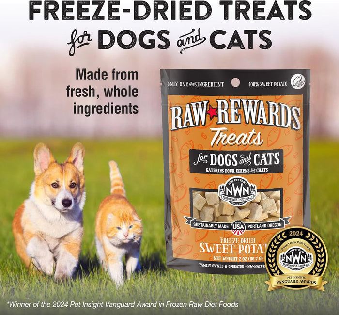 Northwest Naturals Treats Dog Treats- Sweet Potato 2 oz - Dog.Dog.Cat.