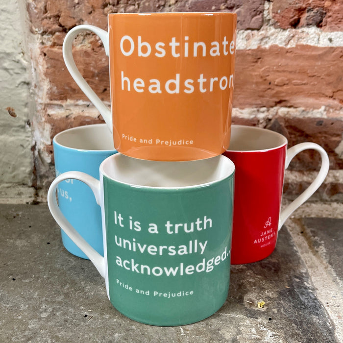 'Obstinate, headstrong Girl!' Quote Mug