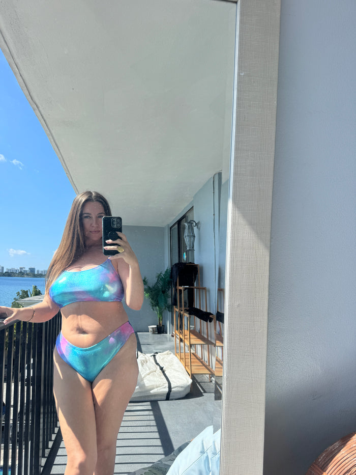 Ocean Ombre Scoop Bikini Top