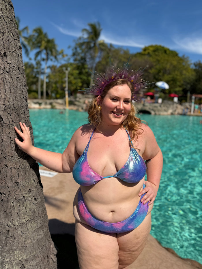 Ocean Ombre Thong Bikini Bottom