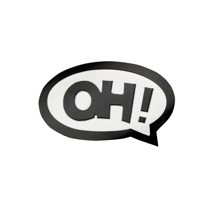 OH Message Brooch