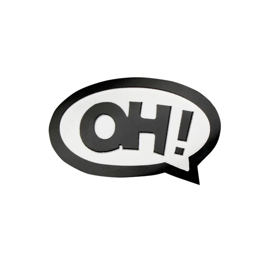 OH Message Brooch
