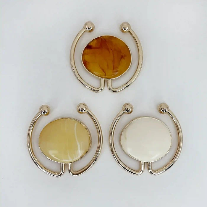 Orbital Stone Buckle Set