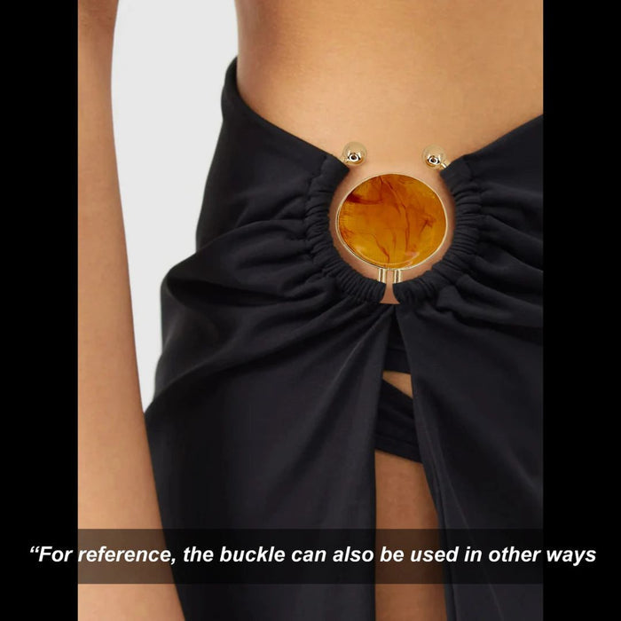 Orbital Stone Buckle Set