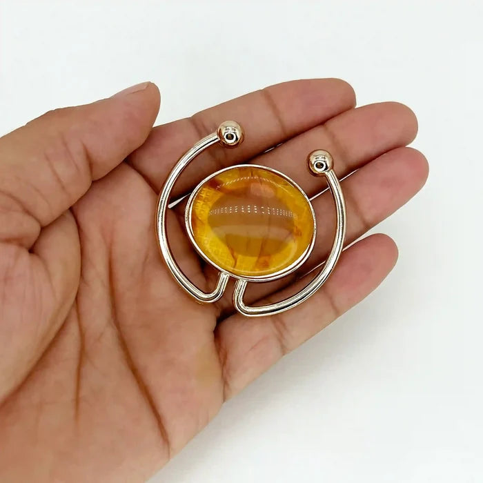 Orbital Stone Buckle Set