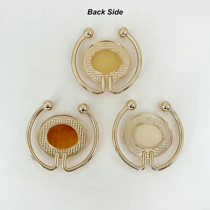 Orbital Stone Buckle Set