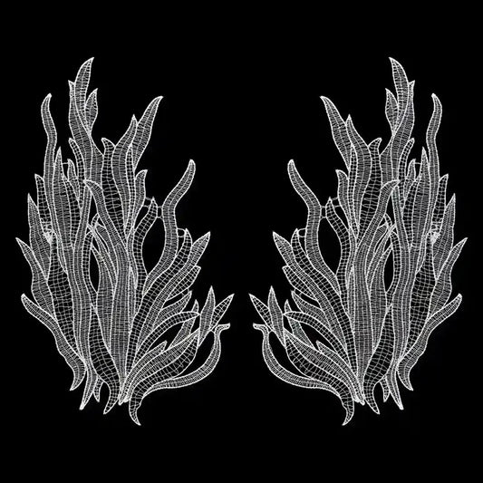 Organic Ascent Leaf Sew Patch