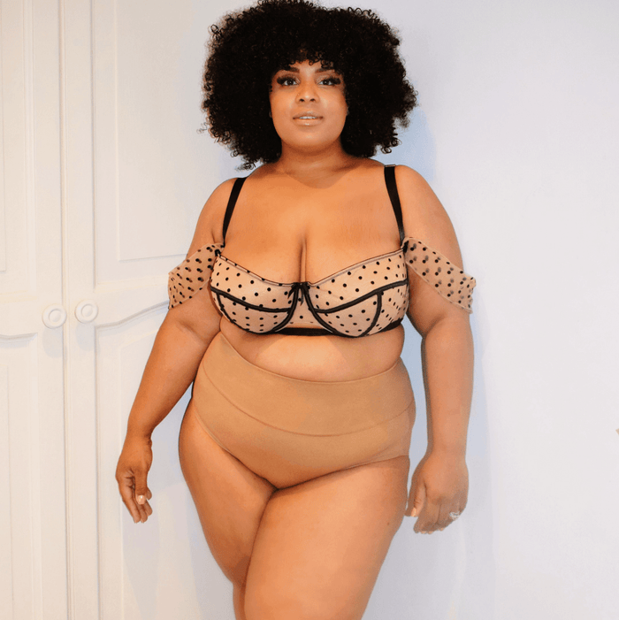 Organic Cotton Full Brief Knickers - Caramel