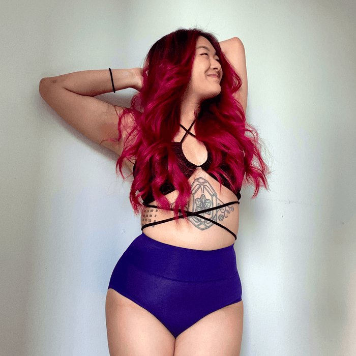 Full Brief Knickers - Suffragette Purple - Snag
