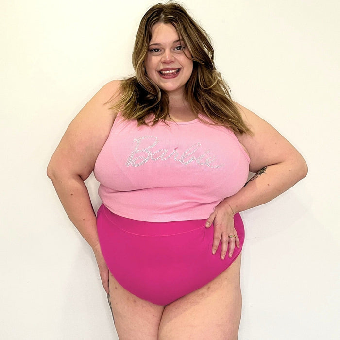 Organic Cotton Super High Waist Knickers - Barbara