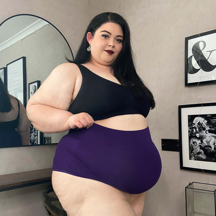 Super High Waist Knickers - Suffragette Purple - Snag