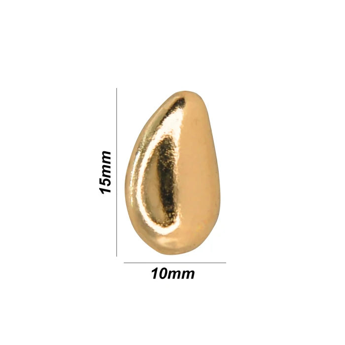 Organic Drop Metal Buttons | 15mm & 18mm
