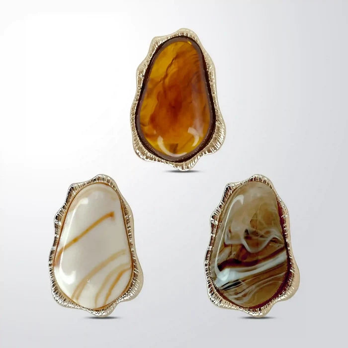 Organic Freeform Oyster Marvel Buckle