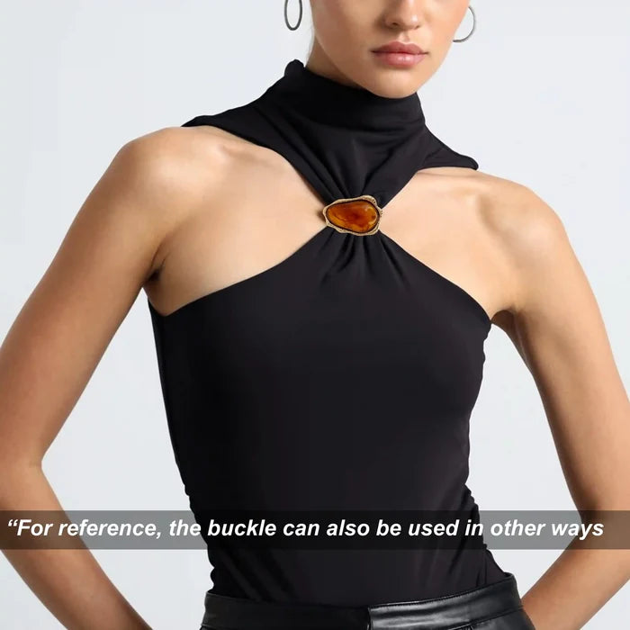 Organic Freeform Oyster Marvel Buckle