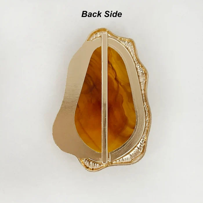 Organic Freeform Oyster Marvel Buckle