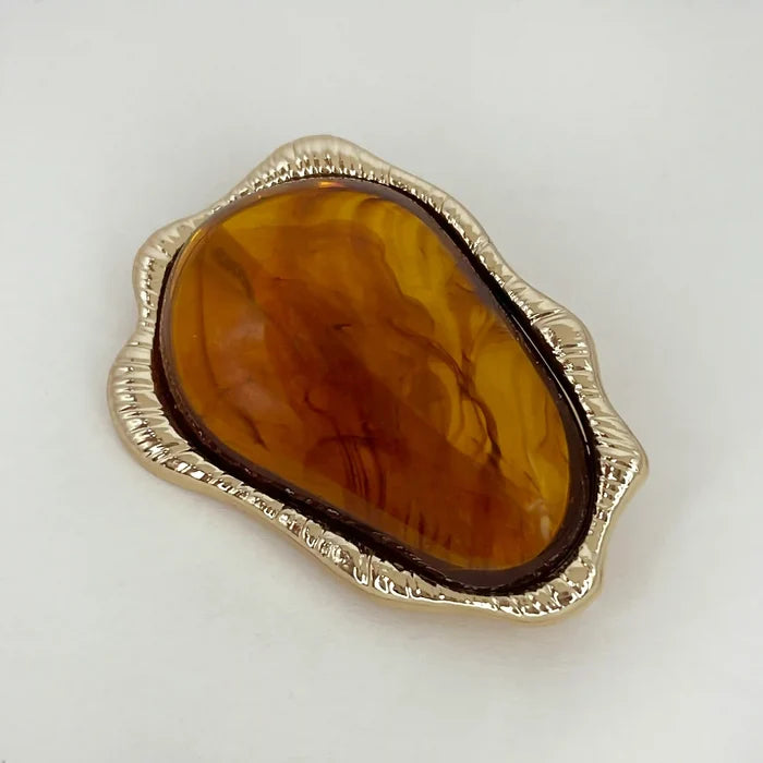 Organic Freeform Oyster Marvel Buckle