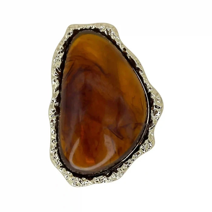 Organic Marbled Stone Buckles
