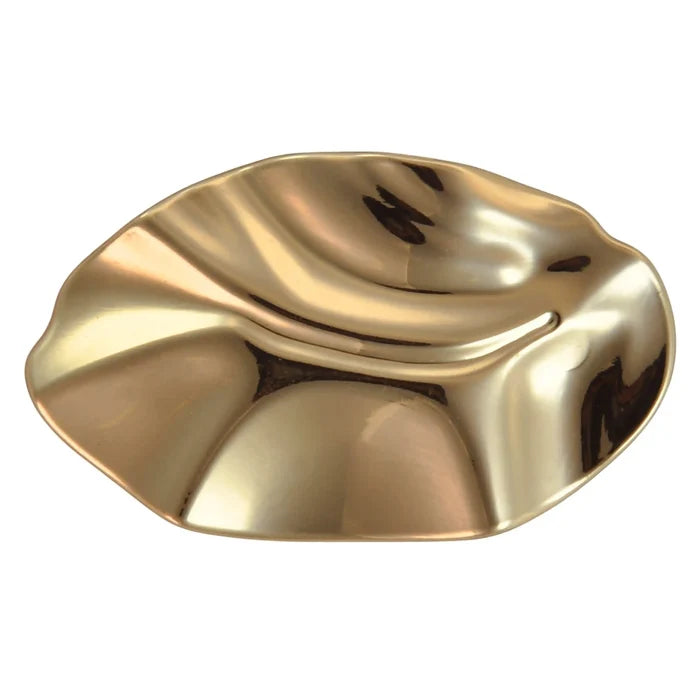 Organic Pleated Abstract Buckle