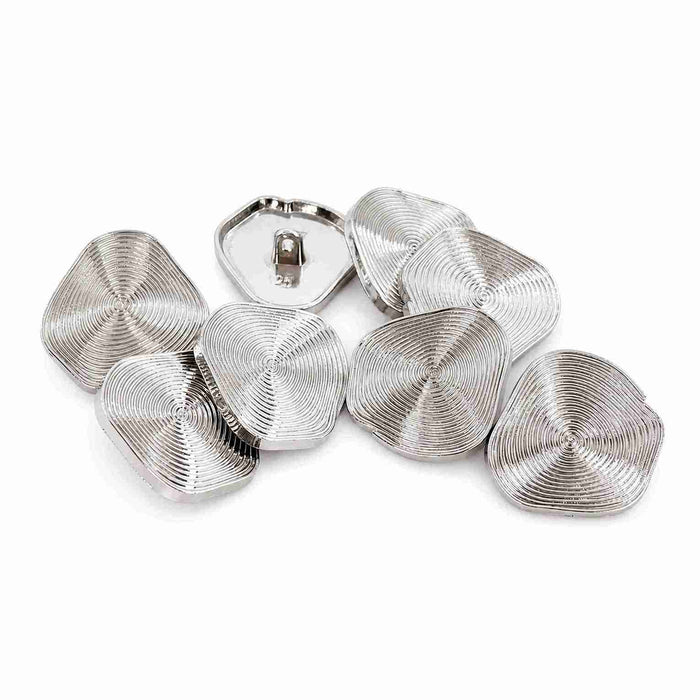 Organic Texture Metal Buttons