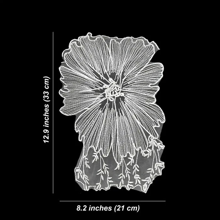 Organza Floral Style Patch
