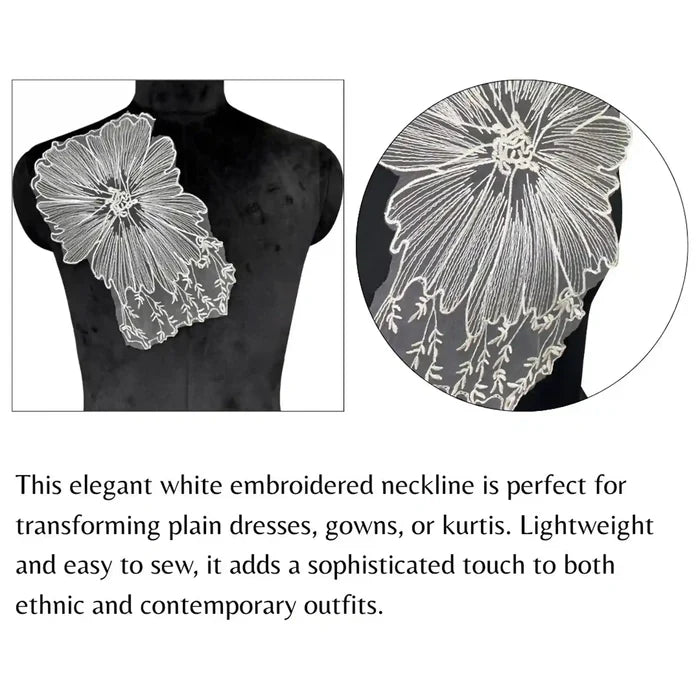 Organza Floral Style Patch