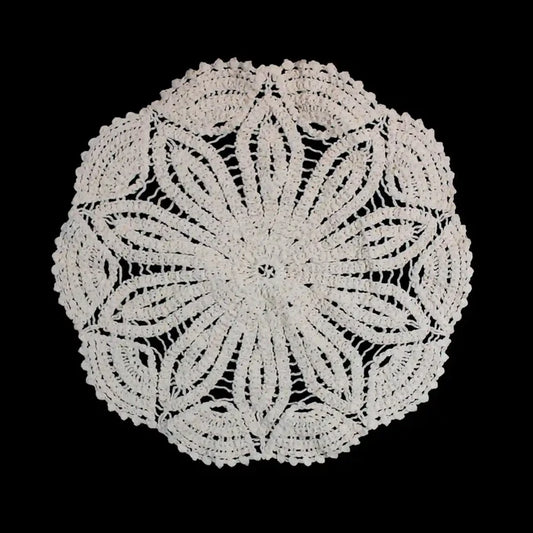 Ornate Crochet Cotton Mandala Sew Patch