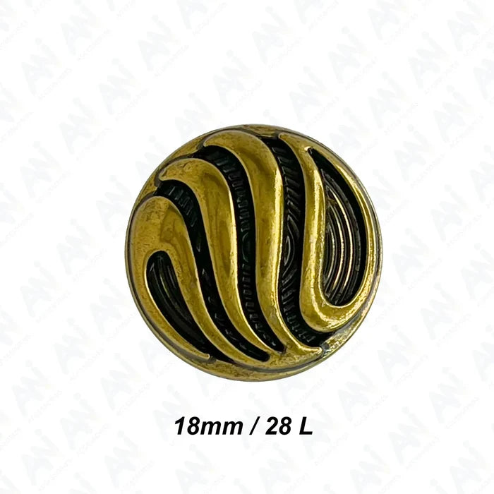 Antique gold / 18mm(28L) / 8 Medium size