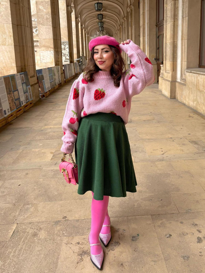 Ottoman Flare Skirt - Petit Pois