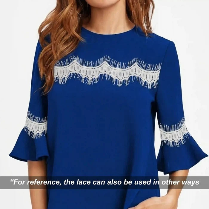 Oval Eyelet Scallop Lace Trim
