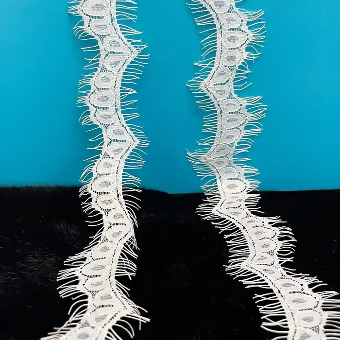 Oval Eyelet Scallop Lace Trim